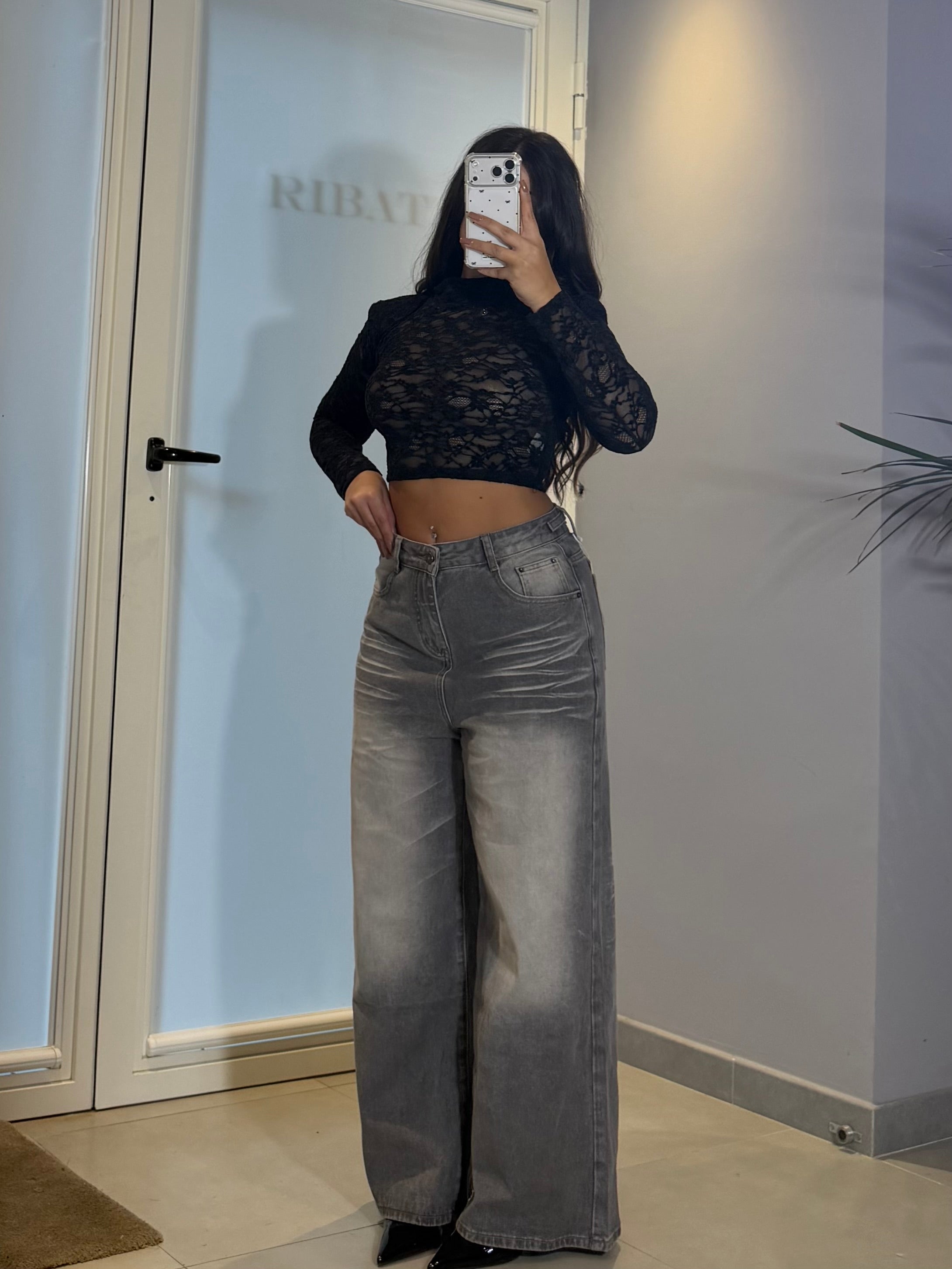 JEANS "MISTERY" grey
