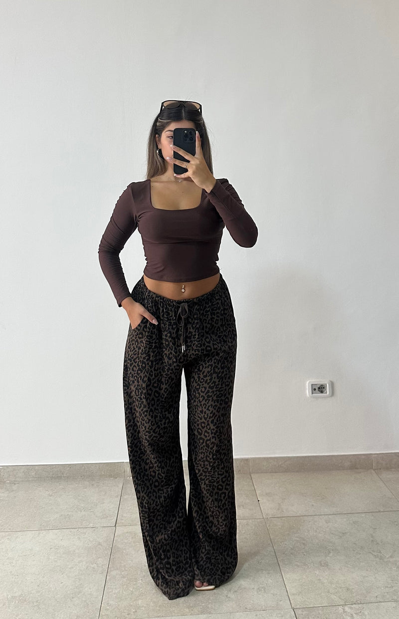 Pantalone Leopard