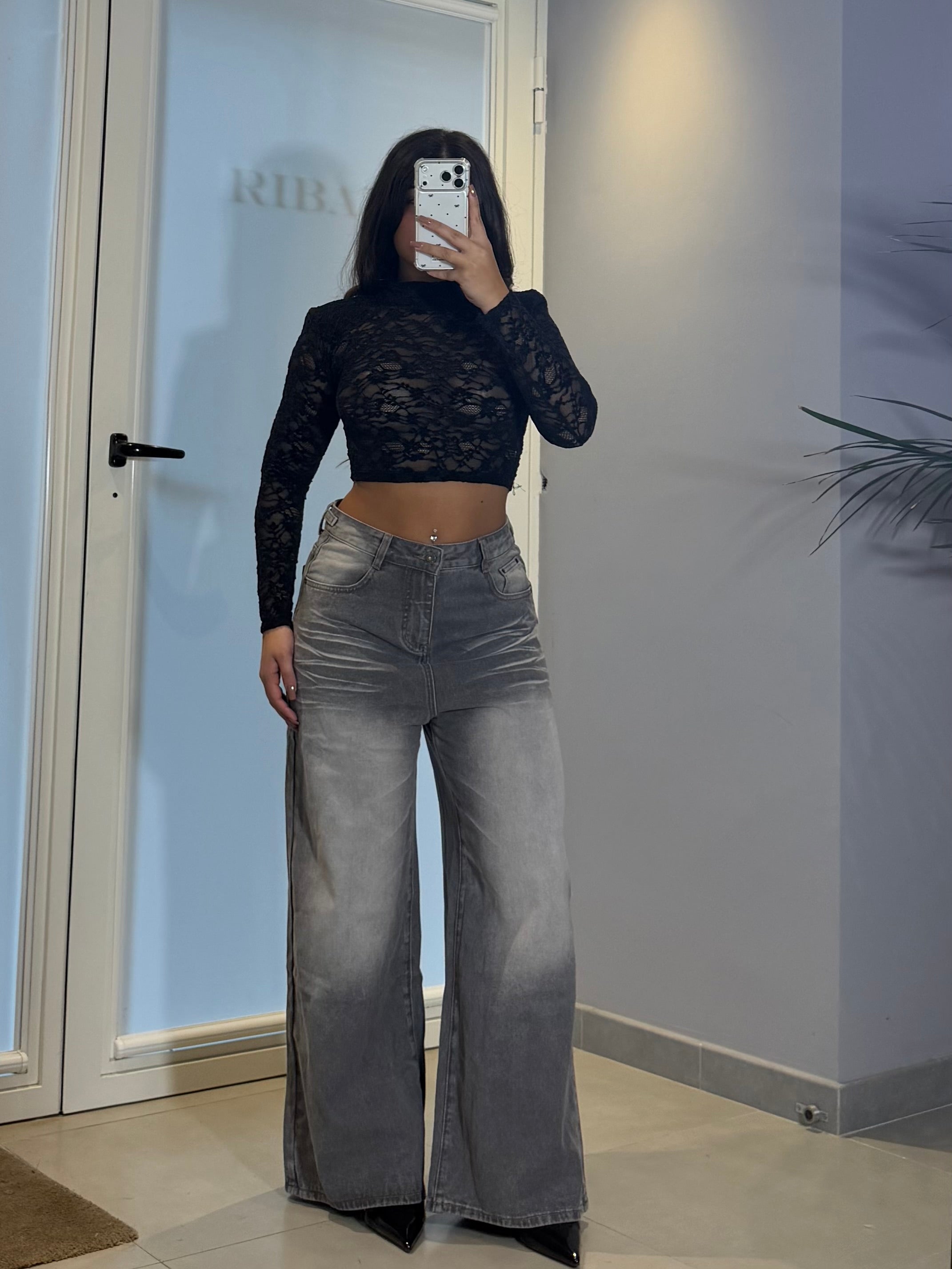 JEANS "MISTERY" grey