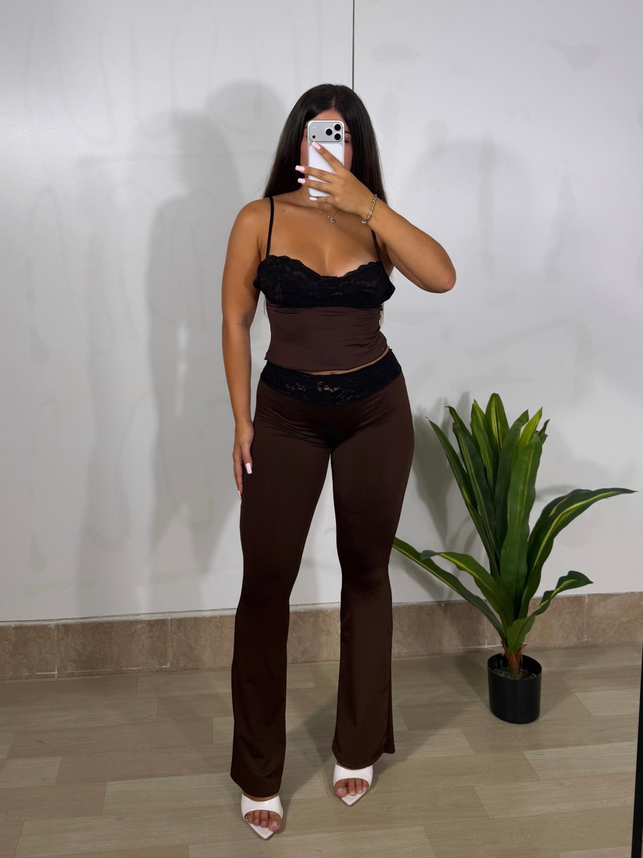 COORDINATO “SAPHI” marrone