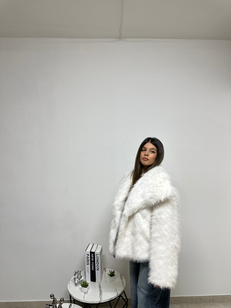 PELLICCIA ECOFUR “OSLO” BIANCA