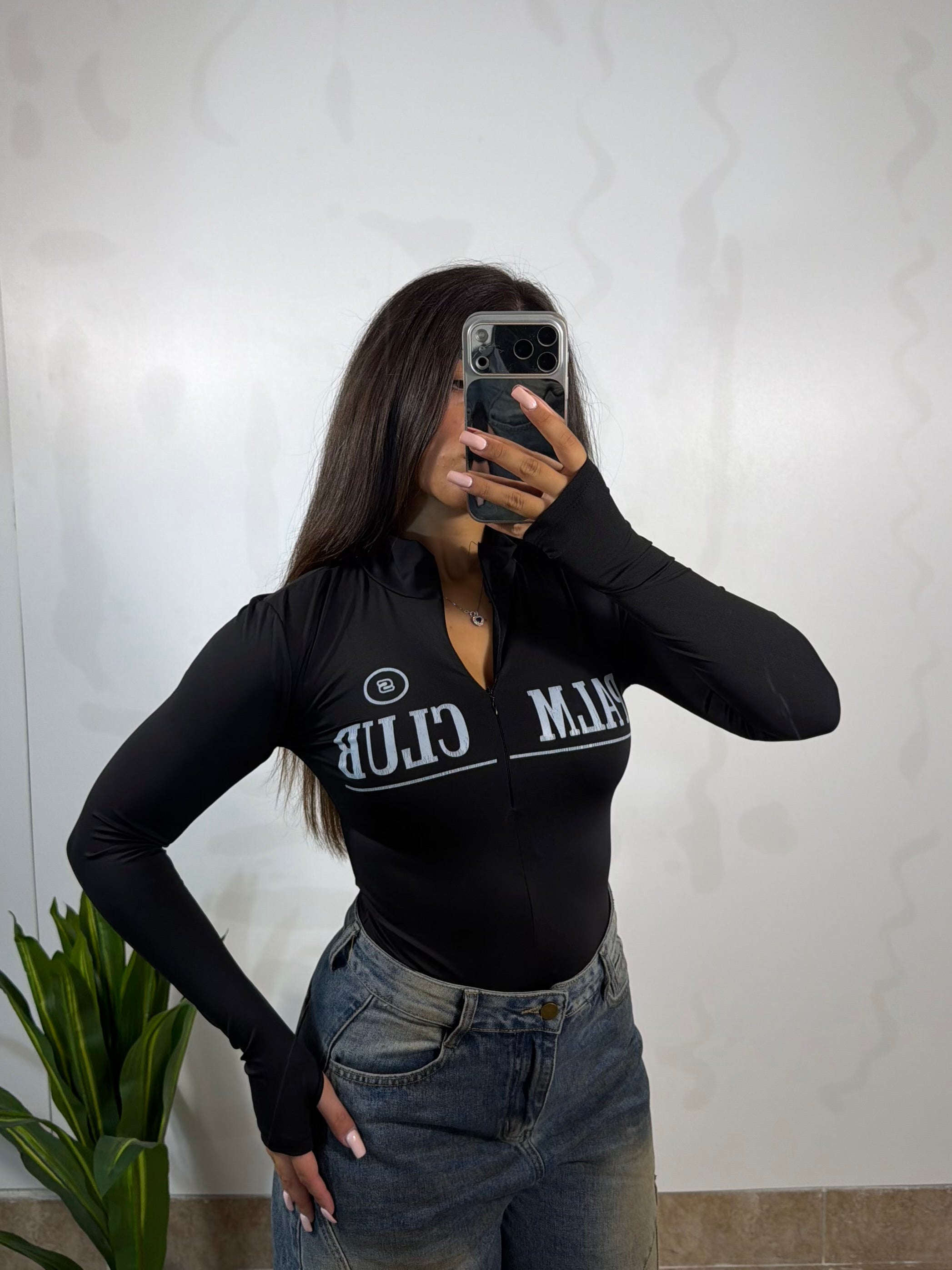 BODY “PALM CLUB” nero