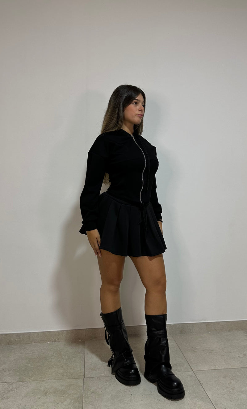 Cordset Tennis nero