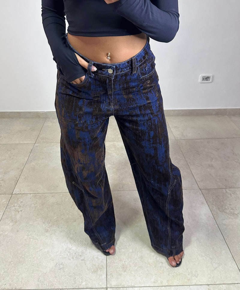 Jeans “Velvet Vision” Blu