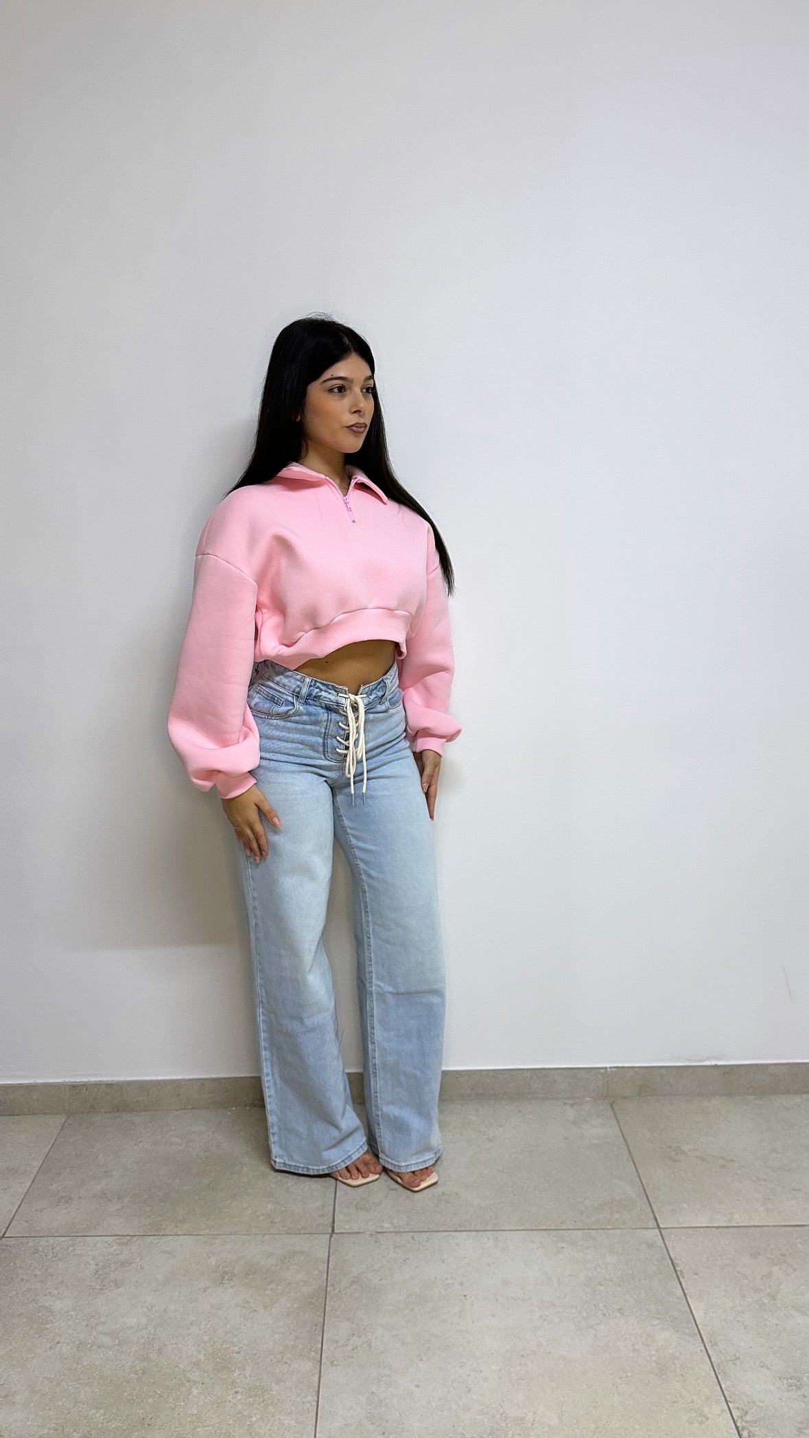 FELPA POLO CROP