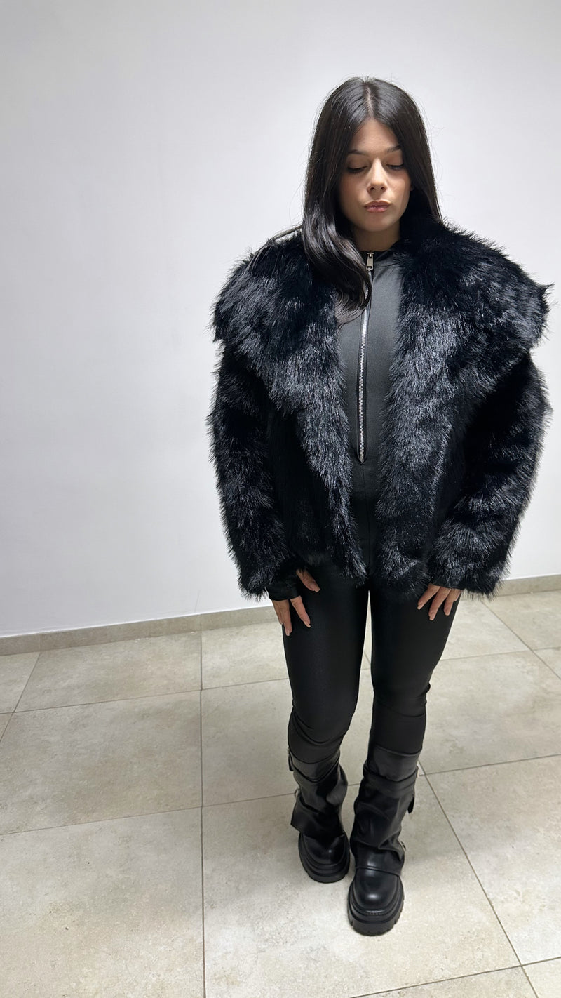 ECOFOUR PELLICCIA “OSLO” NERA