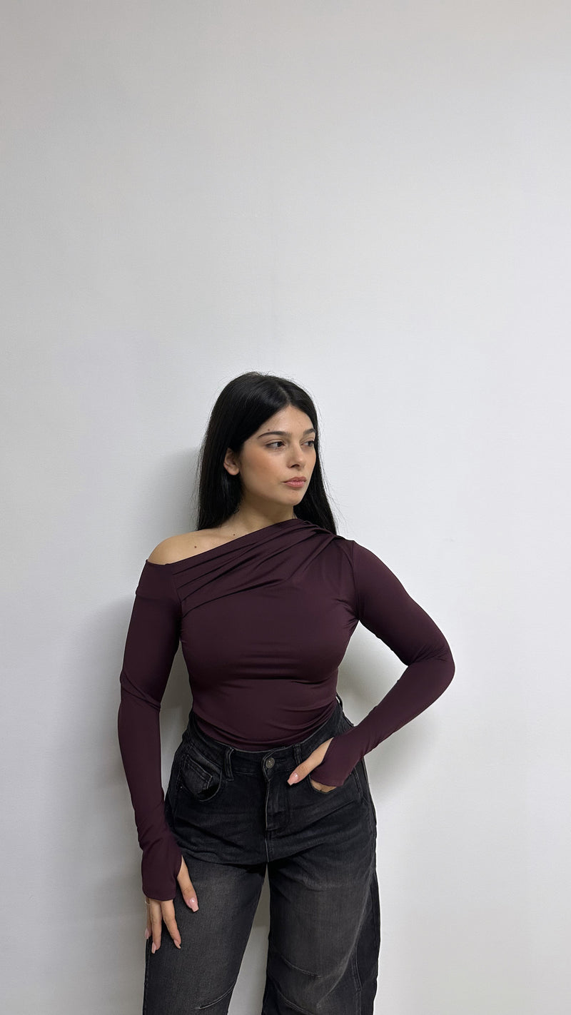 MAGLIA “KIM 2” BORDEAUX