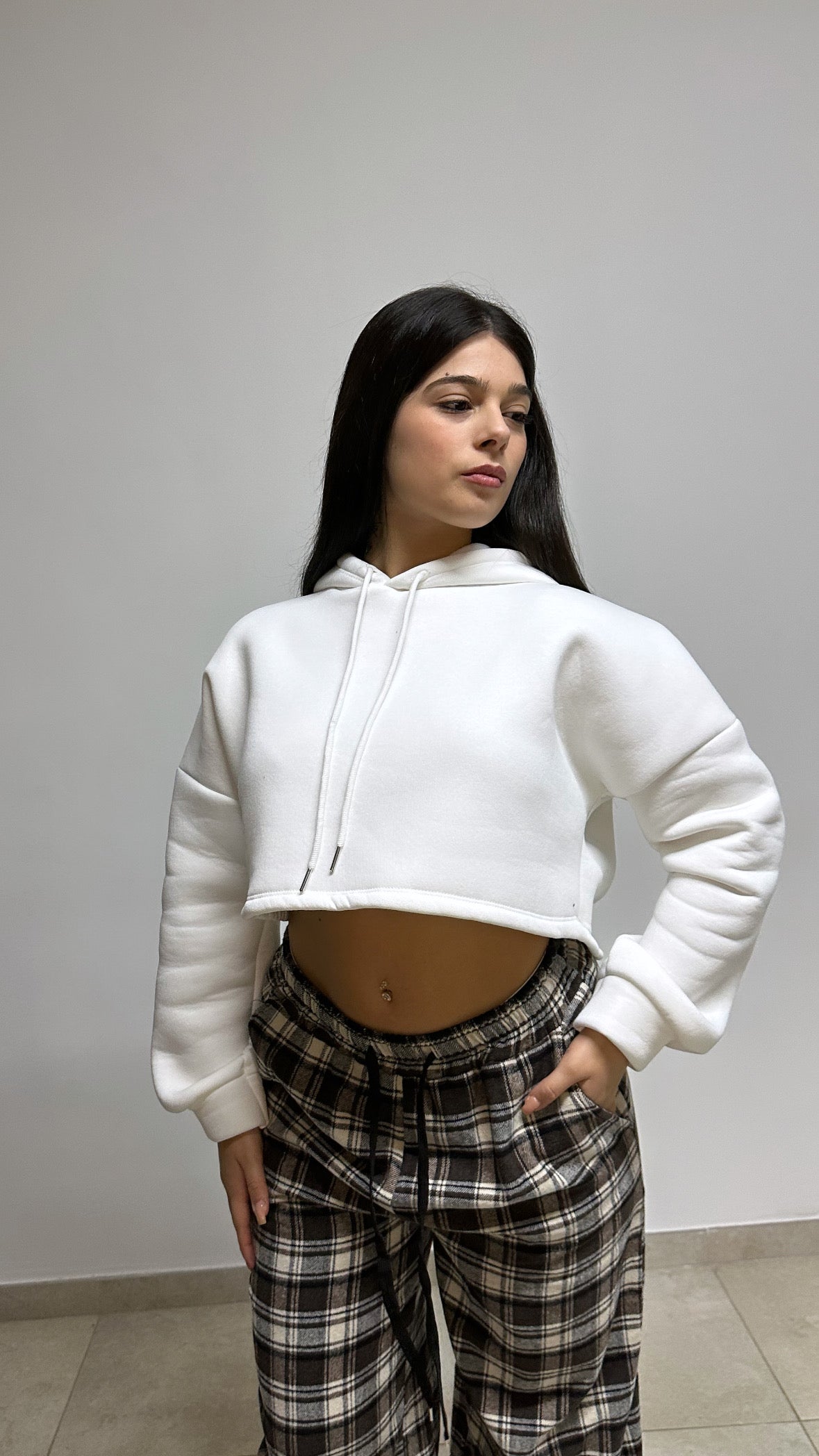 FELPA “ALMA” BIANCA