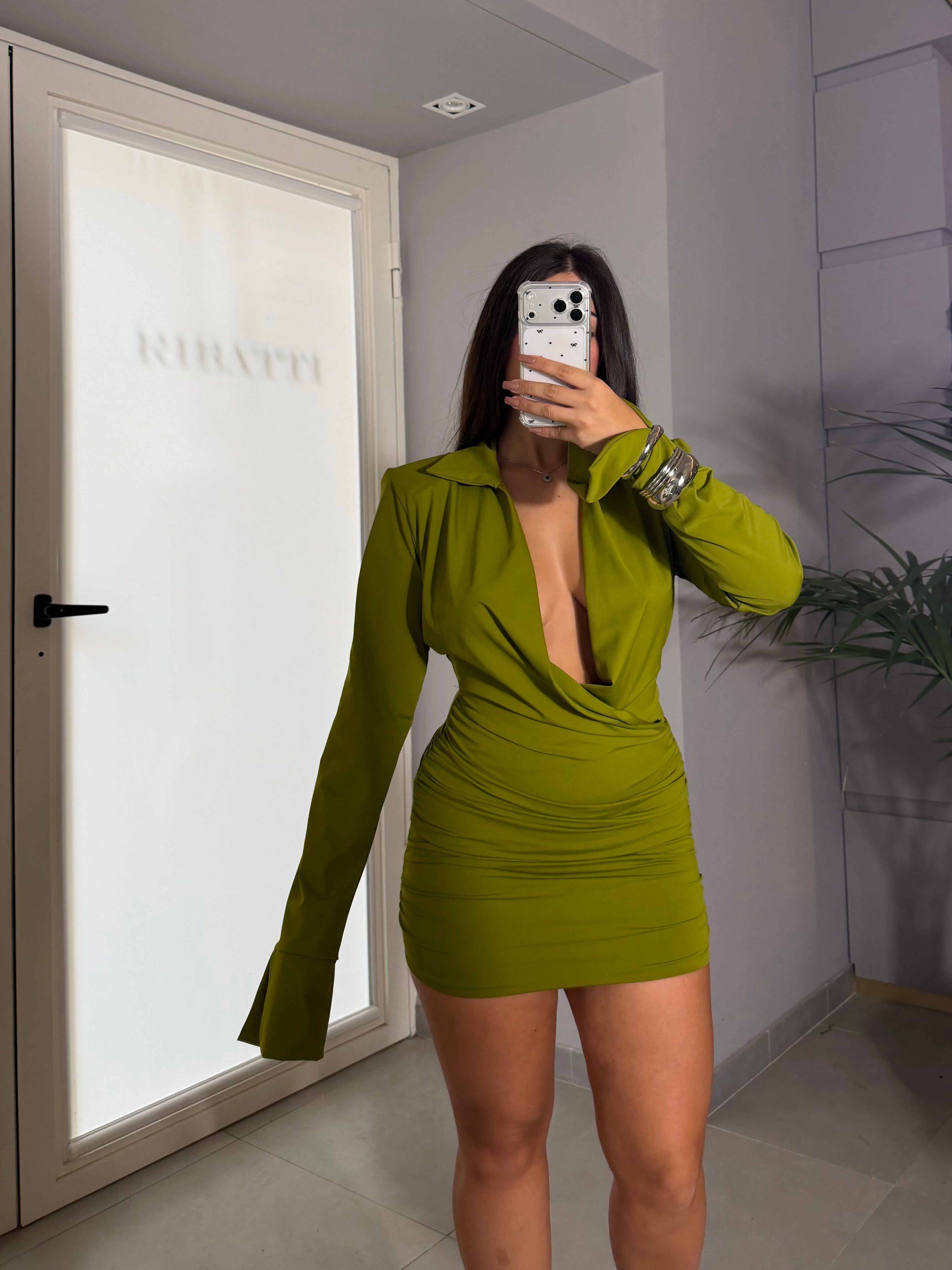 DRESS “ESMER” verde