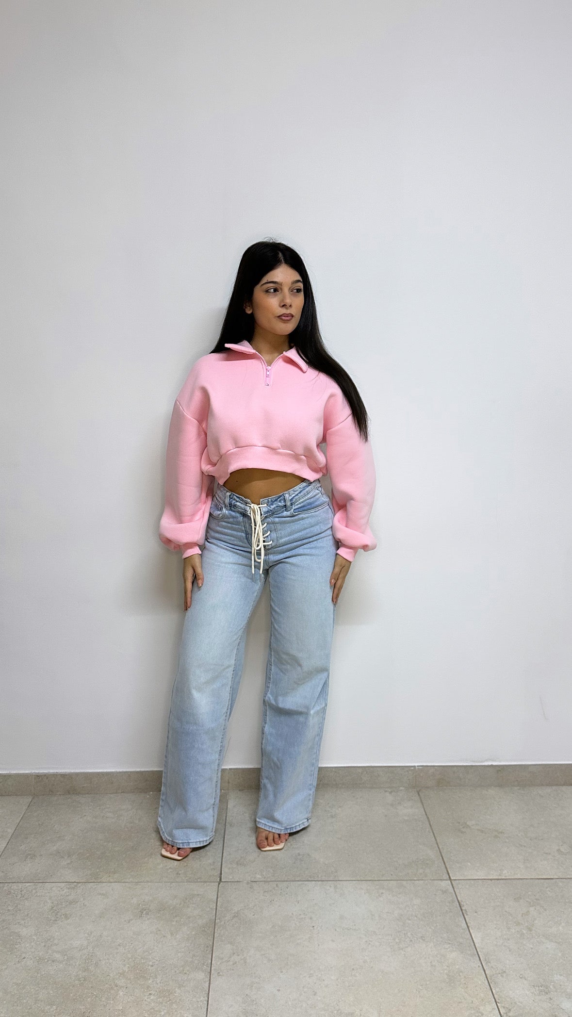 FELPA POLO CROP