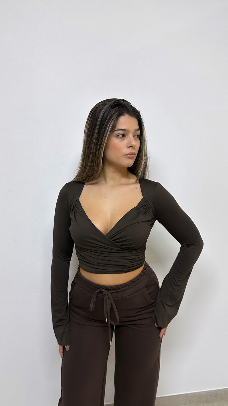 MAGLIA “EASY” MARRONE