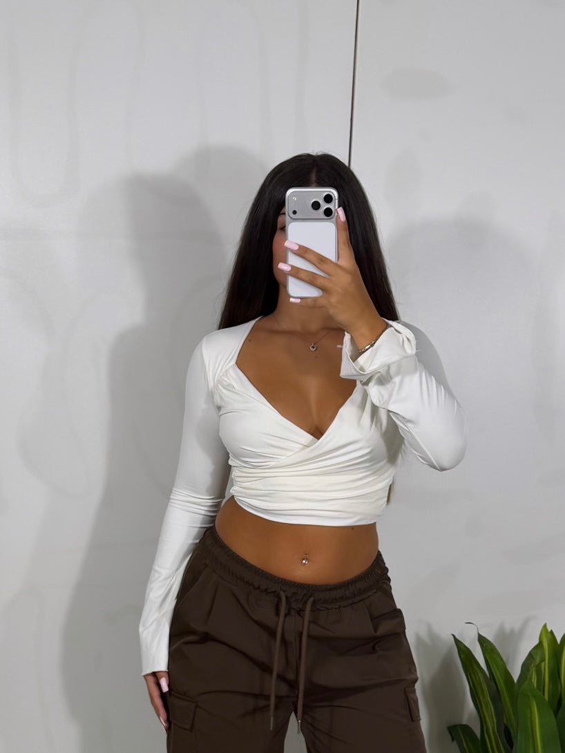 MAGLIA “VERT” bianca
