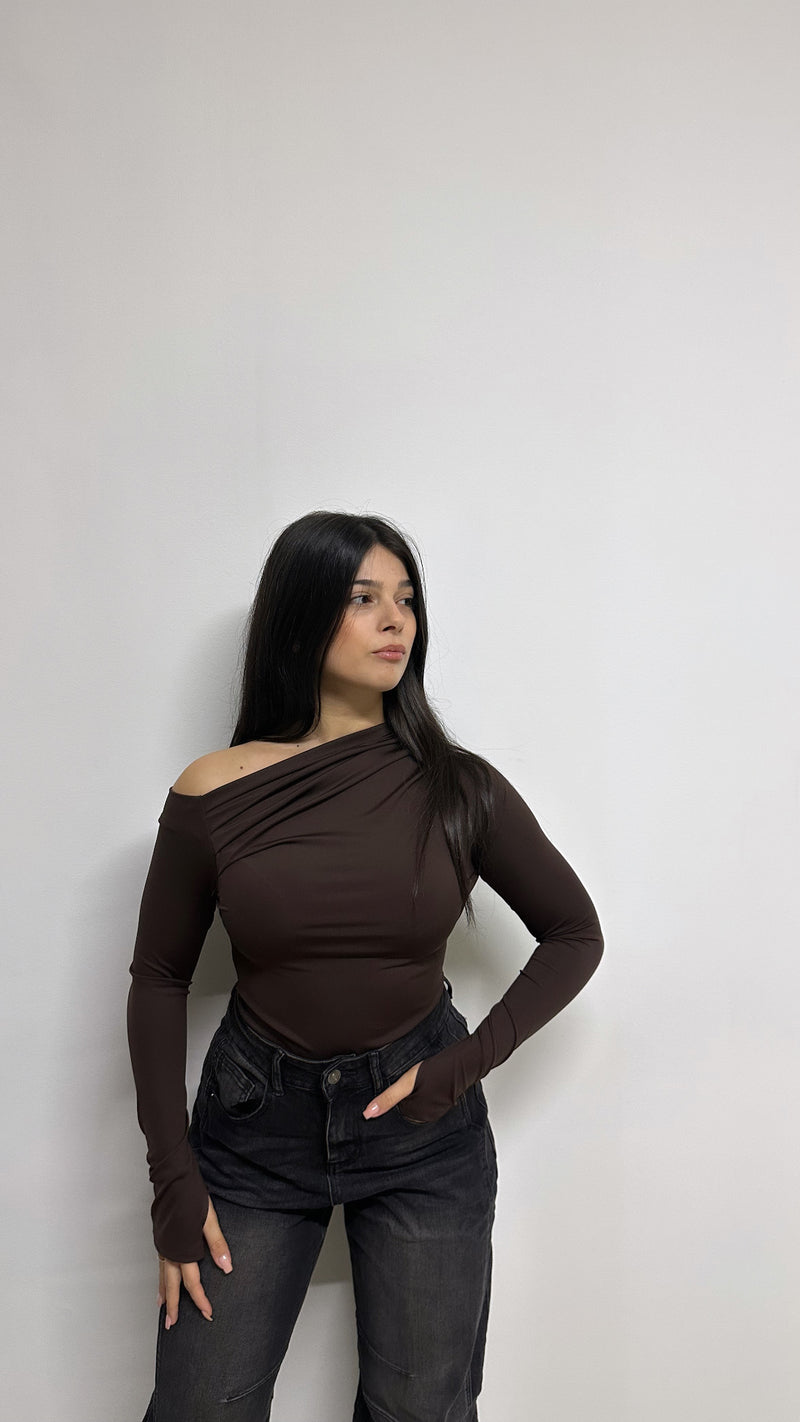 MAGLIA “KIM 2” MARRONE