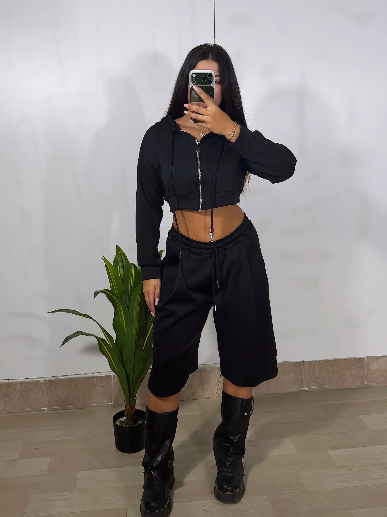 COORDINATO “SHAILA” nero