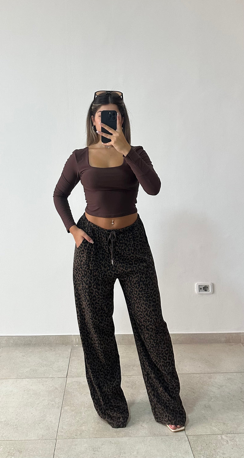 Pantalone Leopard