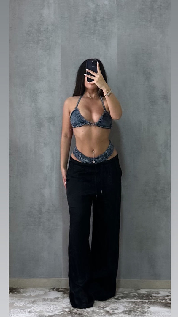 Bikini di jeans