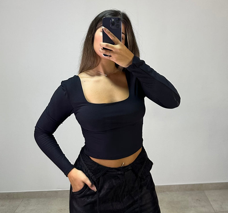 Maglia simple nera
