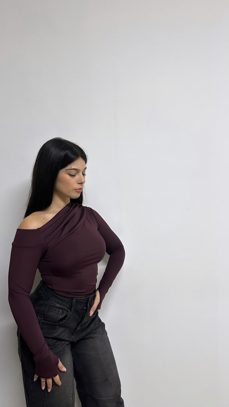 MAGLIA “KIM 2” BORDEAUX