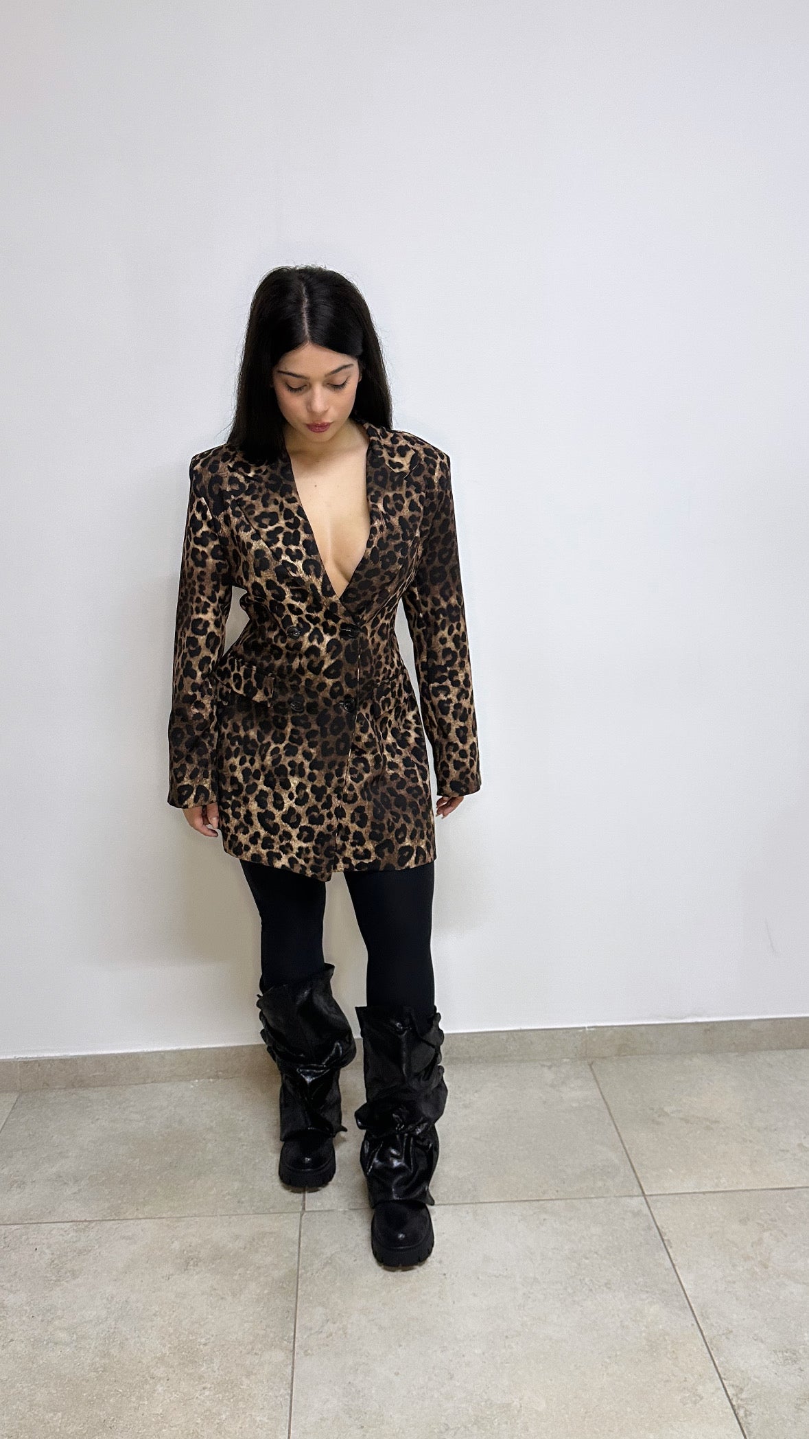 GIACCA “STRINGS” LEOPARD
