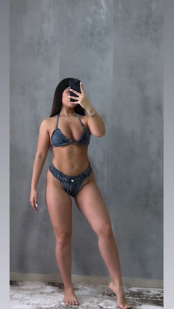 Bikini di jeans