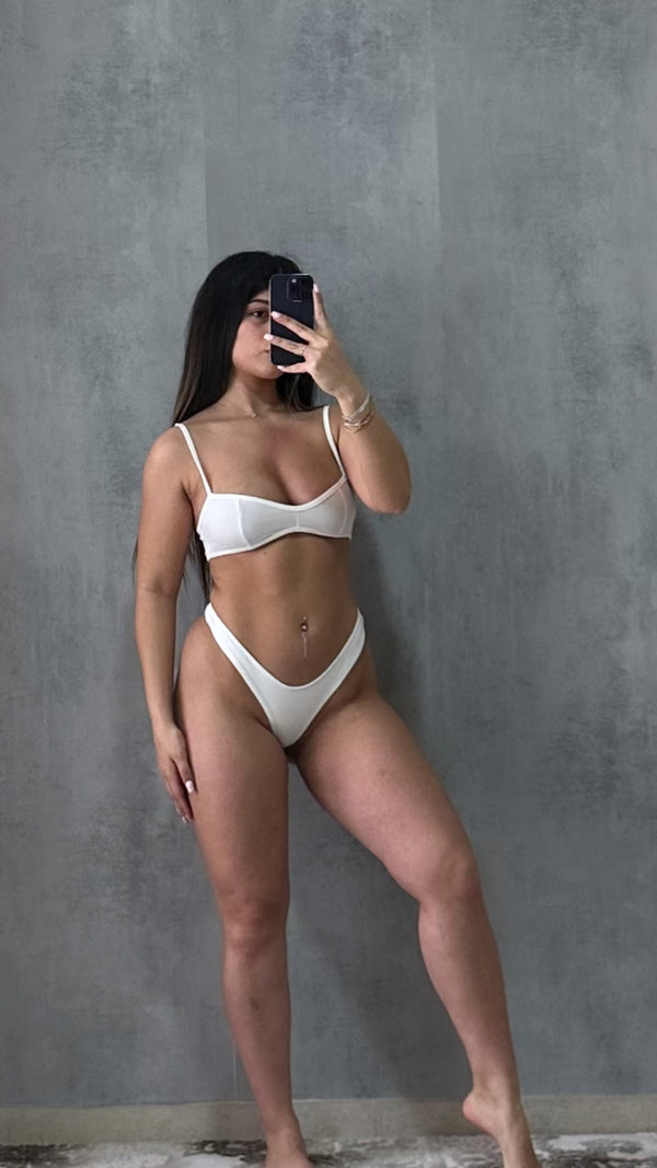 Set Bikini Morena bianco