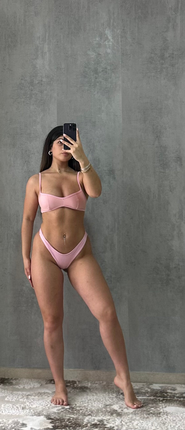 Set Bikini Morena Rosa