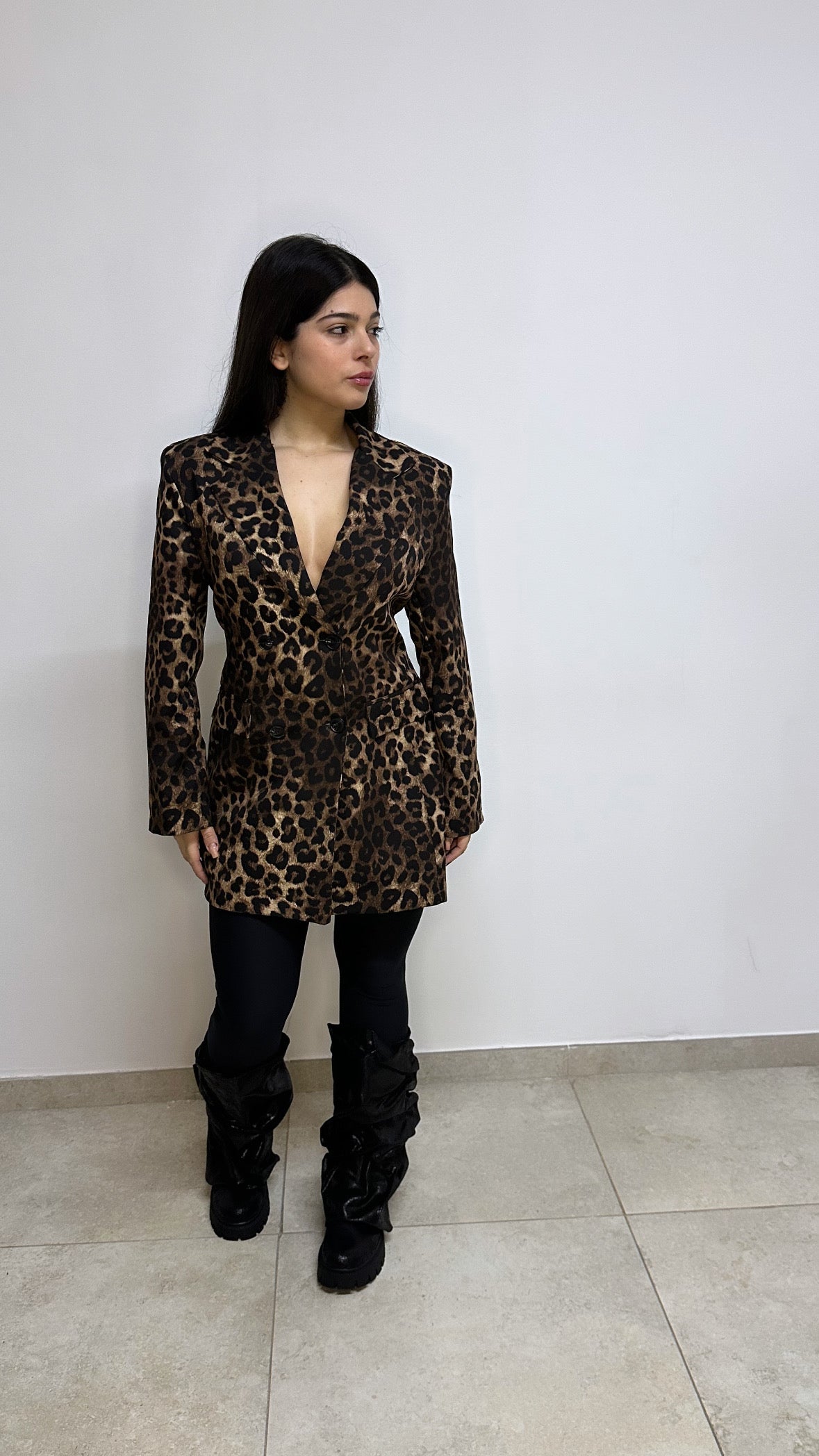 GIACCA “STRINGS” LEOPARD