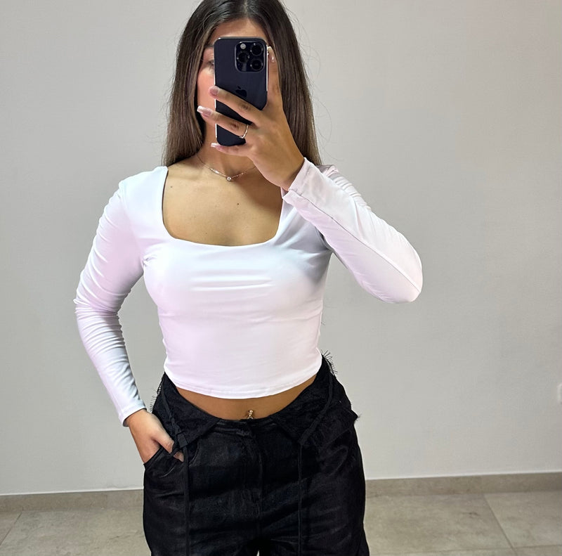 Maglia simple bianca