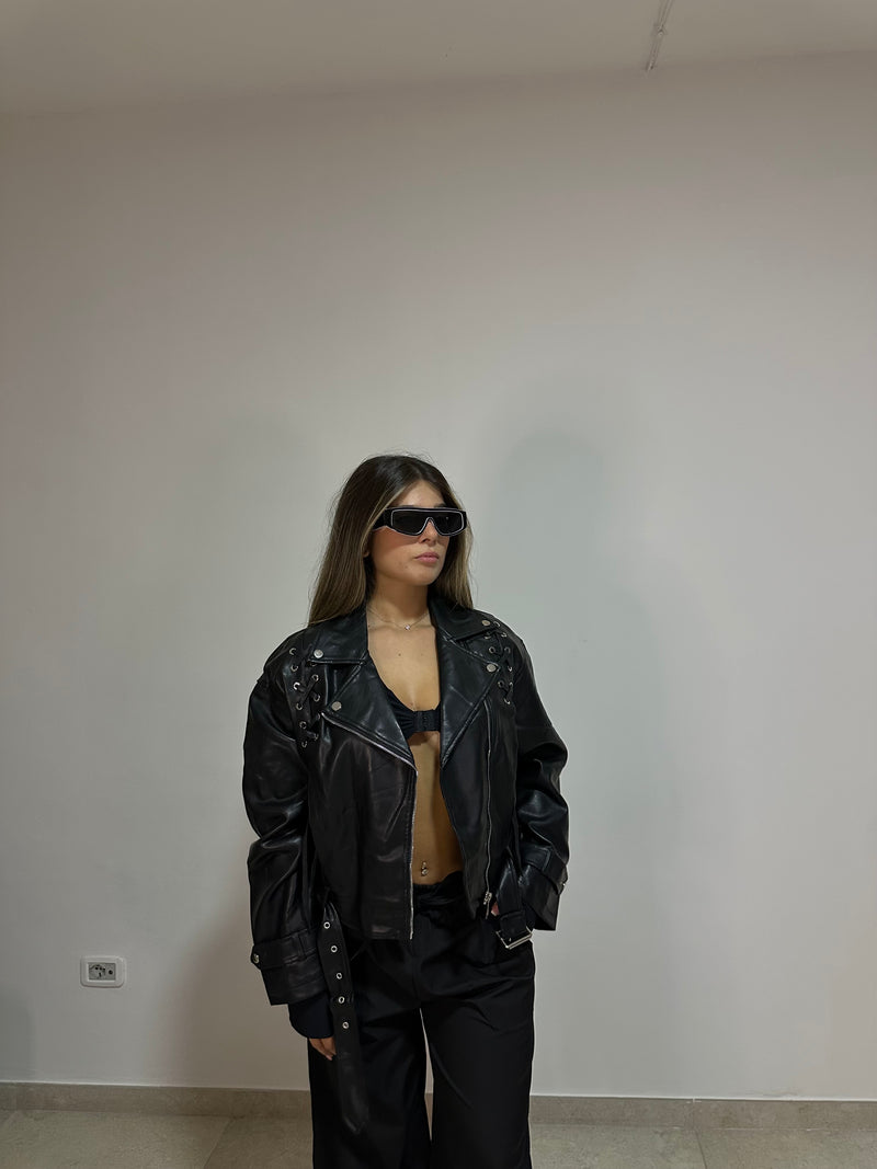Giacca di pelle Metal